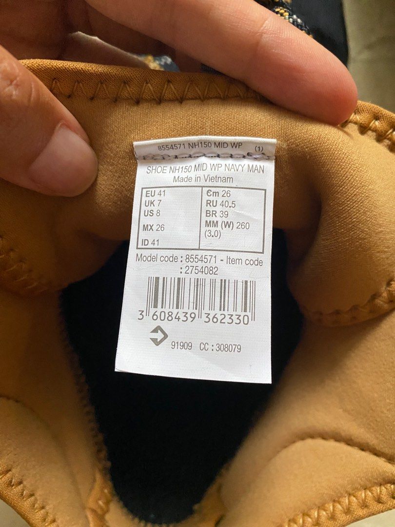 decathlon trekking shoes