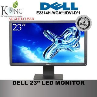 Dell Brand 23' inch. Monitor (used)
