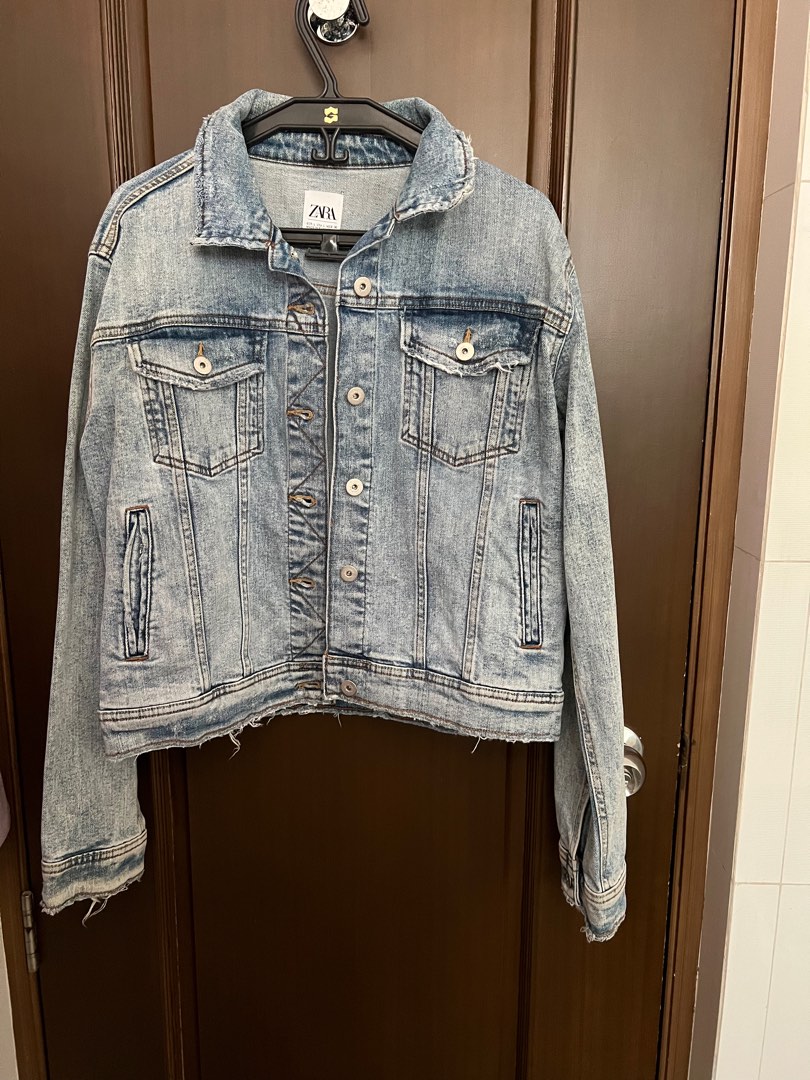 Denim Jacket Zara on Carousell