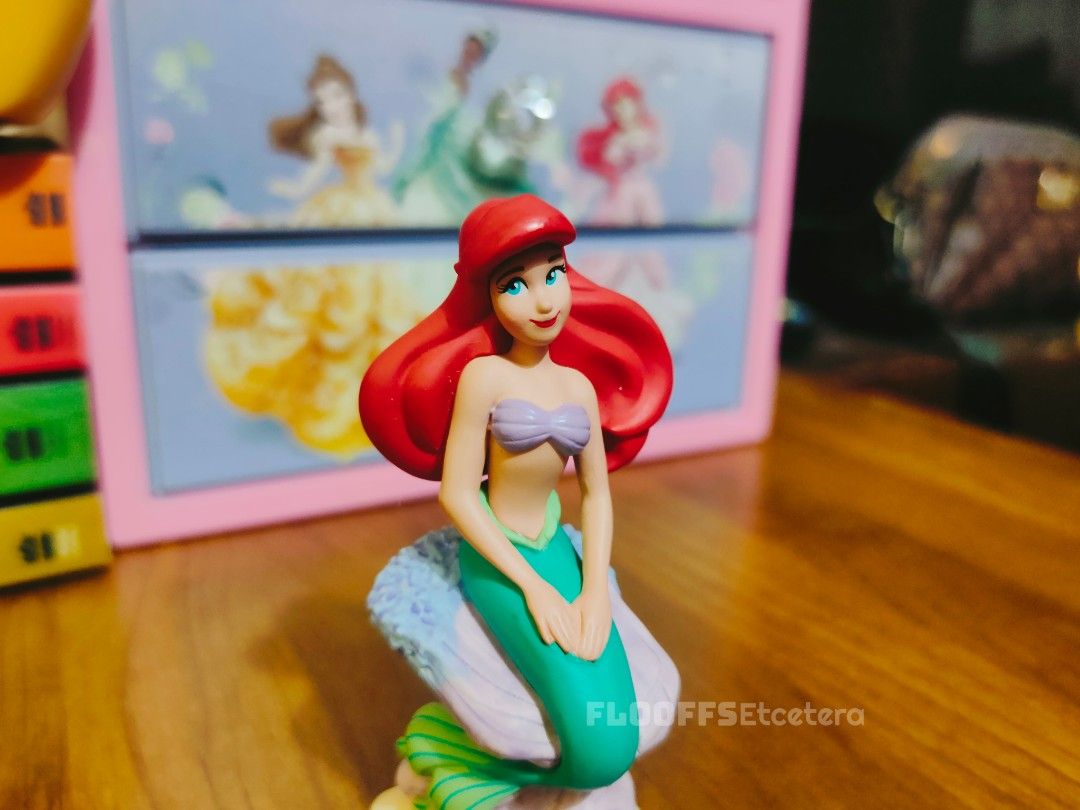 ARIEL Plastic Figurine The Little Mermaid - 8cm - Planète Gateau