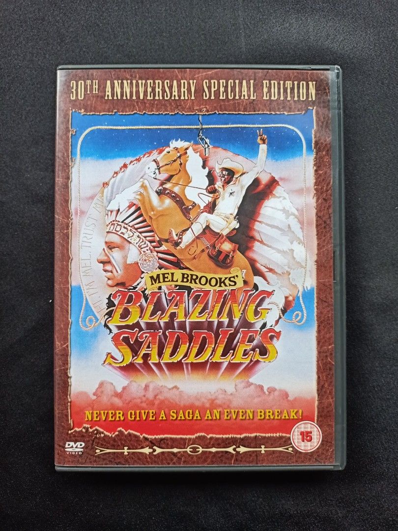DVD Blazing Saddles, Hobbies & Toys, Music & Media, CDs & DVDs on Carousell