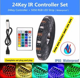 Water proof multicolor Battery operated RGB lighting