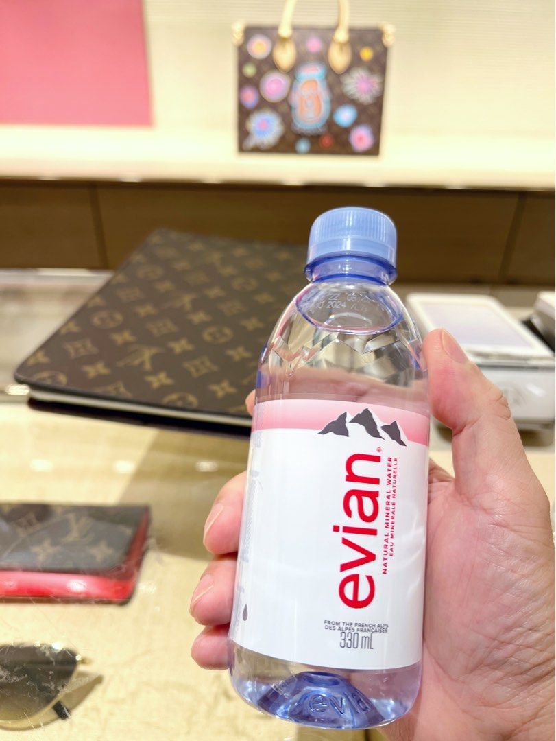 Evian 330ml Natural Mineral Water, Health & Nutrition, Health