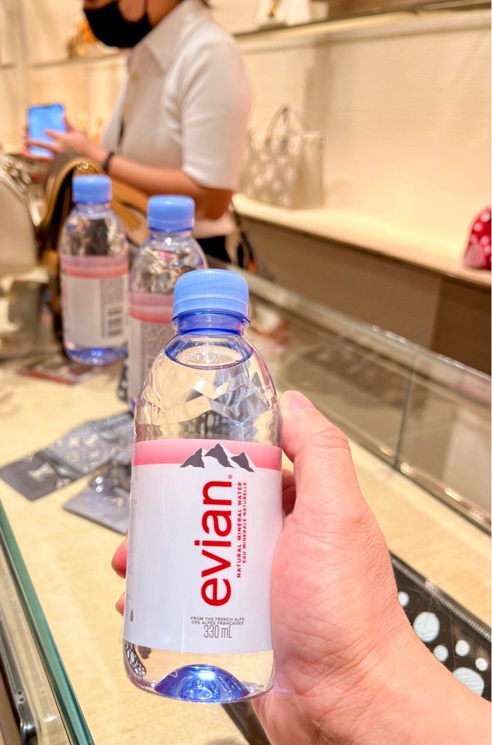 Evian 330ml Natural Mineral Water, Health & Nutrition, Health Supplements, Health Food, Drinks