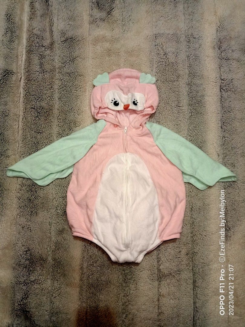 Carters owl outfit top