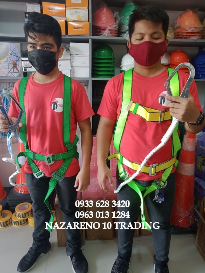 Fall Protection Harness Full Body Safety Harness, Men's Fashion, Tops