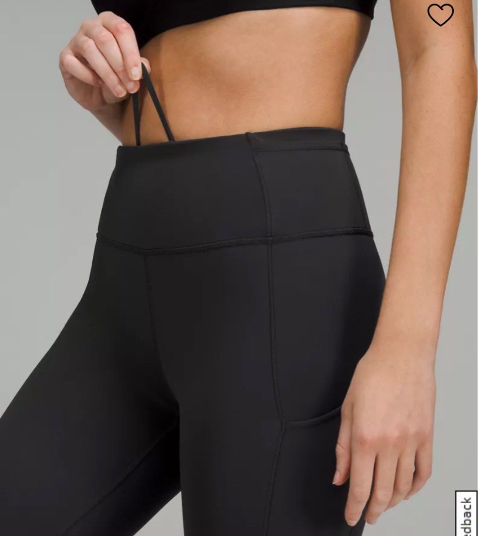 Fast and Free Reflective High-Rise Tight 25, Women's Fashion, Activewear  on Carousell