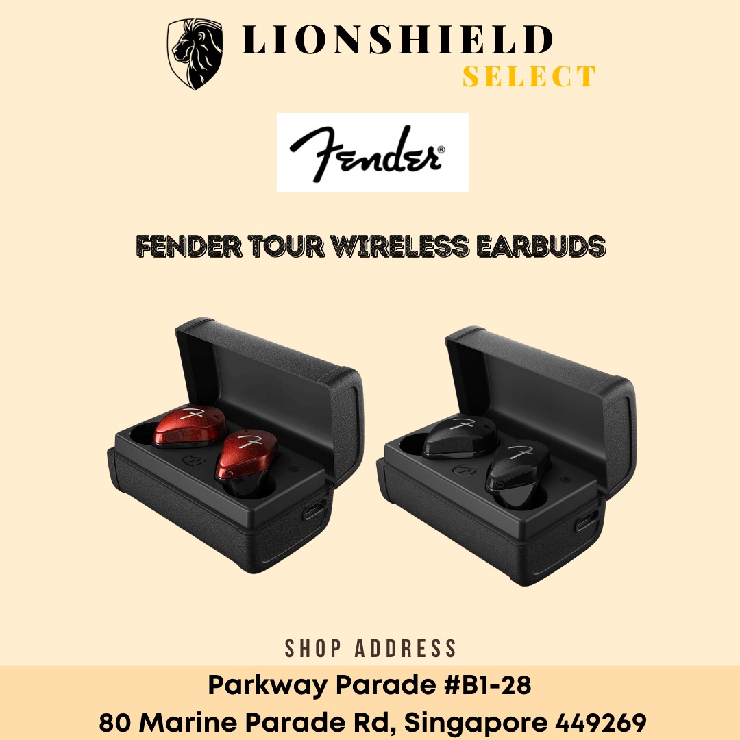 Fender Tour Wireless Earbuds, Audio, Earphones on Carousell
