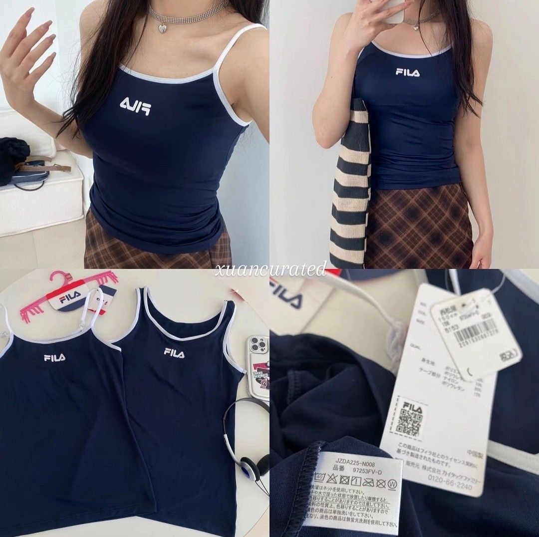 Fila ruched top on sale