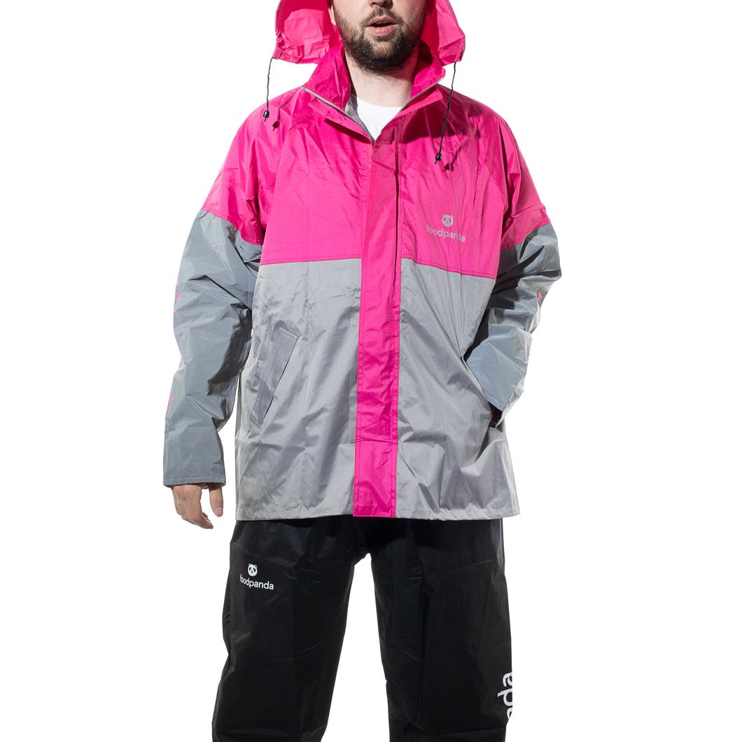 Foodpanda rain jacket and pants, Men's Fashion, Coats, Jackets and