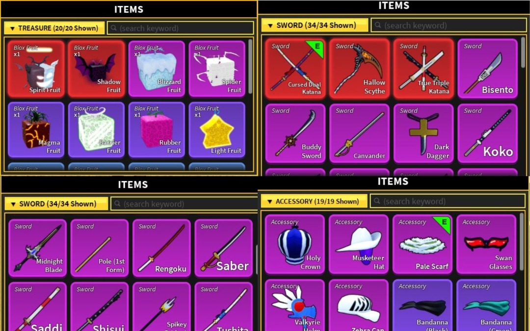 FOR SALE!!! BLOX FRUITS MAX LEVEL 35 MILLION BELI 60K FRAGMENTS CDK AND