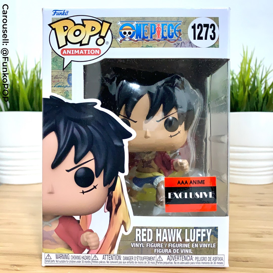 Funko Pop One Piece Luffy (Red Hawk) - Figura Pop (Anime AAA