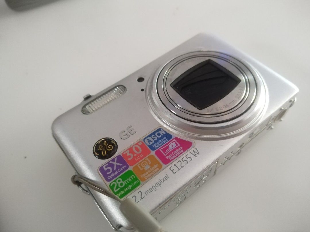 GE E1255W digital camera date imprint on Carousell