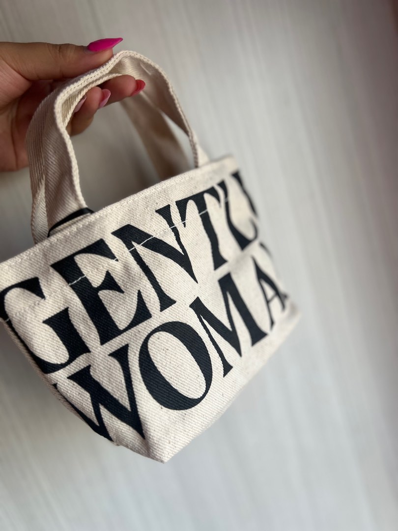 Gentle Woman Micro Canvas Tote On Carousell gentle-woman-micro-canvas-tote-on-carousell