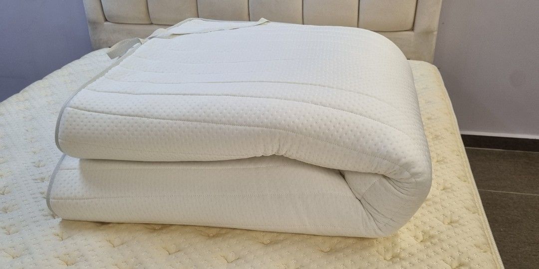 GETHA 100 NATURAL LATEX TOPPER KING SIZE, Furniture & Home