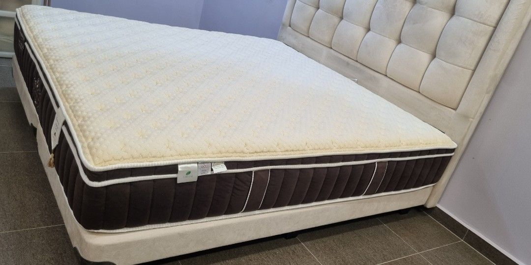 Getha Intercontinental Natural Latex Mattress + FOC Headboard and Divan