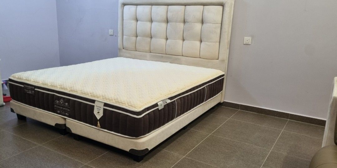Getha Intercontinental Natural Latex Mattress + FOC Headboard and Divan