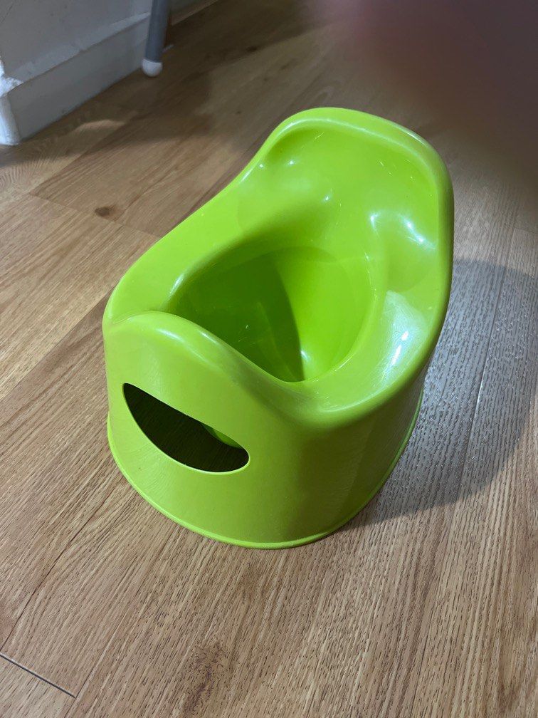 Green potty, Babies & Kids, Babies & Kids Fashion on Carousell