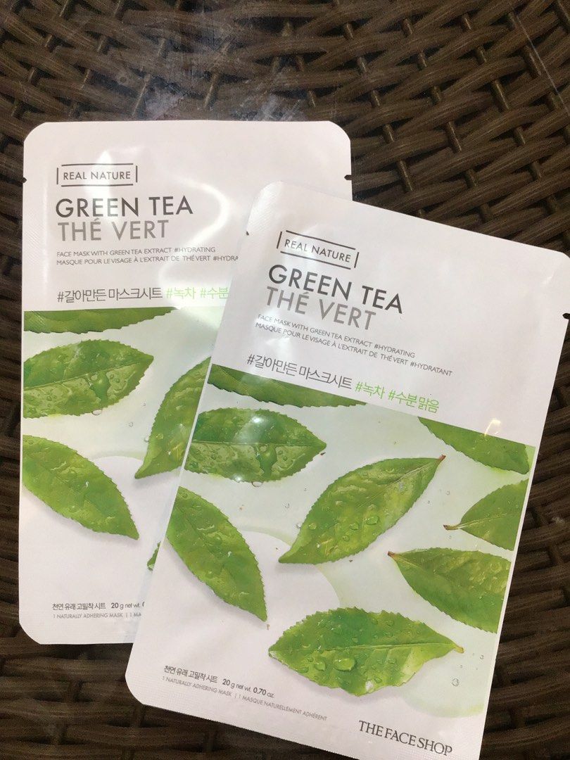 Green Tea The Vert Face Mask on Carousell