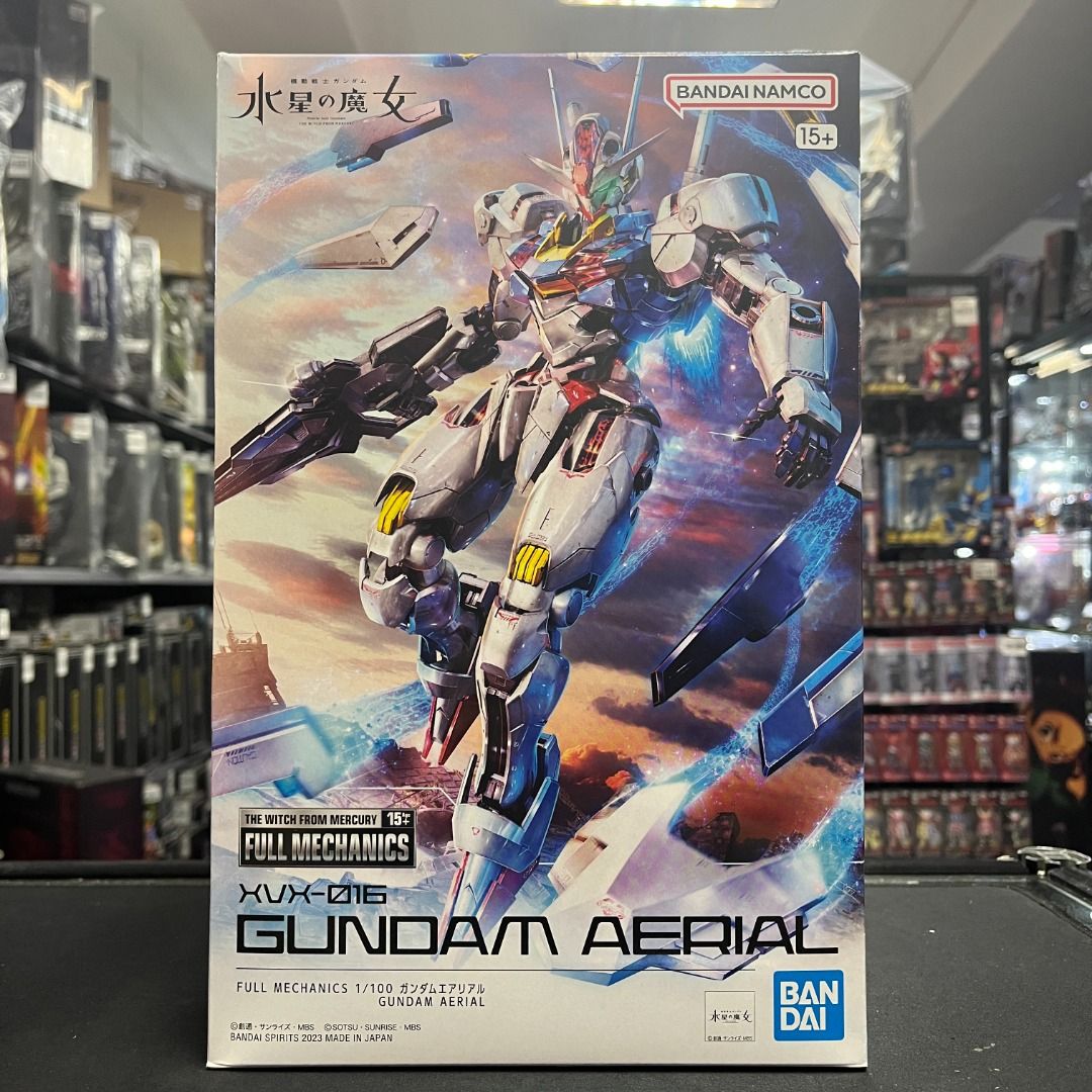 Bandai FM 1/100 Full Mechanics Gundam Aerial The Witch From Mercury Model  Kit 4573102650900