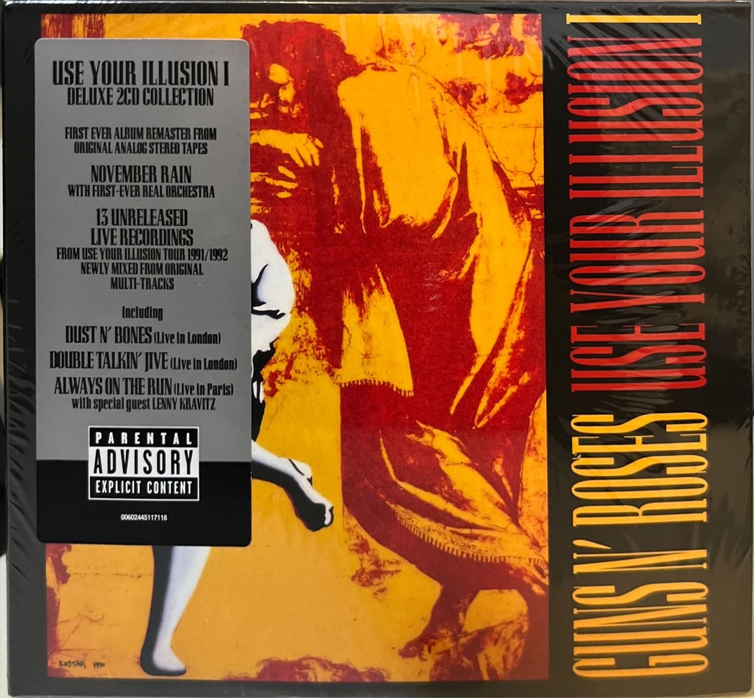 Guns N Roses Use Your Illusion I Deluxe Edition 2CD, Hobbies & Toys, Music & Media, CDs & DVDs Guns N Roses Use Your Illusion I Deluxe Edition 2CD, Hobbies & Toys, Music & Media, CDs & DVDs