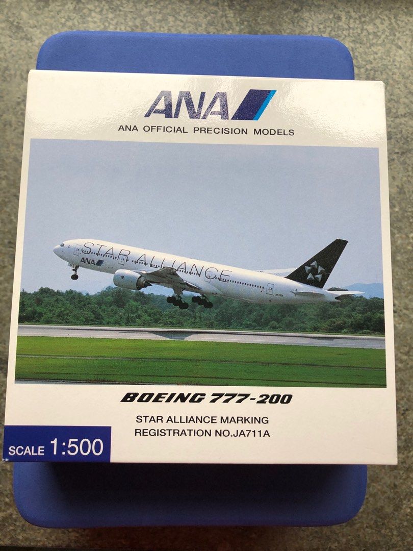 全日空商事 1/200 ANA 777-200スターアライアンス JA712A - ミニカー