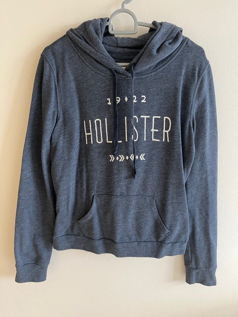 Blue hollister store hoodie
