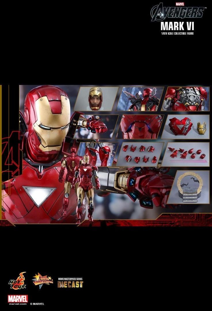 Hot Toys MMS378D17 The Avengers 1 6th scale Mark VI