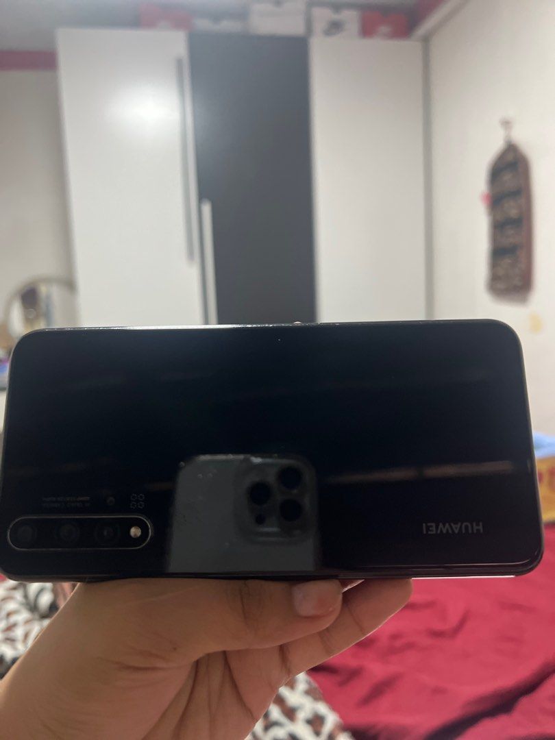 Huawei nova 5t (Category: Huawei) located in Manila. Submitted by shululu08 (Listing ID 1227754370, Image 3). Description: Selling my spare phone di po talaga sya nagagamit . In very good condition pang hotspot lang kapag walang wifi Brand new price pa nya today is 15k Price is negotiable for sure buyer Huawei Nova 5t 128/8GB Ram 6.26-inches Android 10 64MP+16MP+2MP+2MP main camera 32MP Front Camera 3750mAh battery 98%smooth package with box pa p