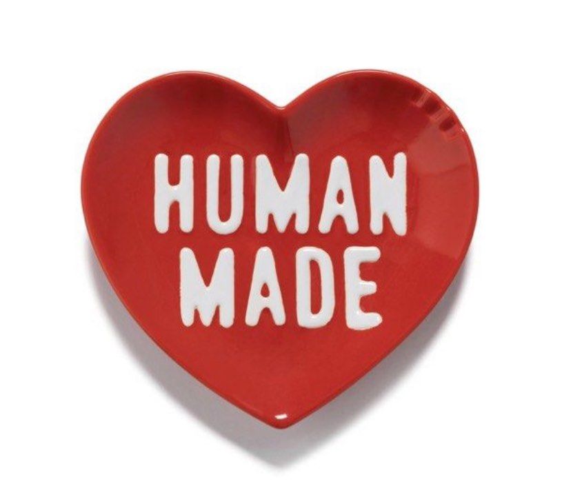 Human Made Heart Ceramic Tray, Furniture & Home Living, Home