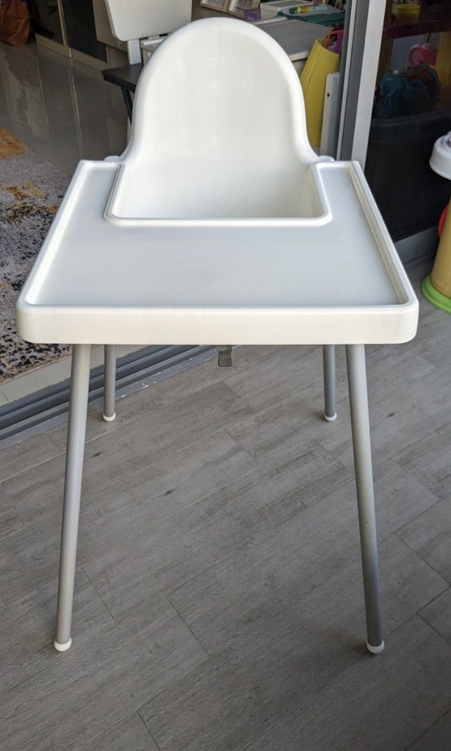 IKEA Baby high Chair white, Babies & Kids, Baby Nursery & Kids