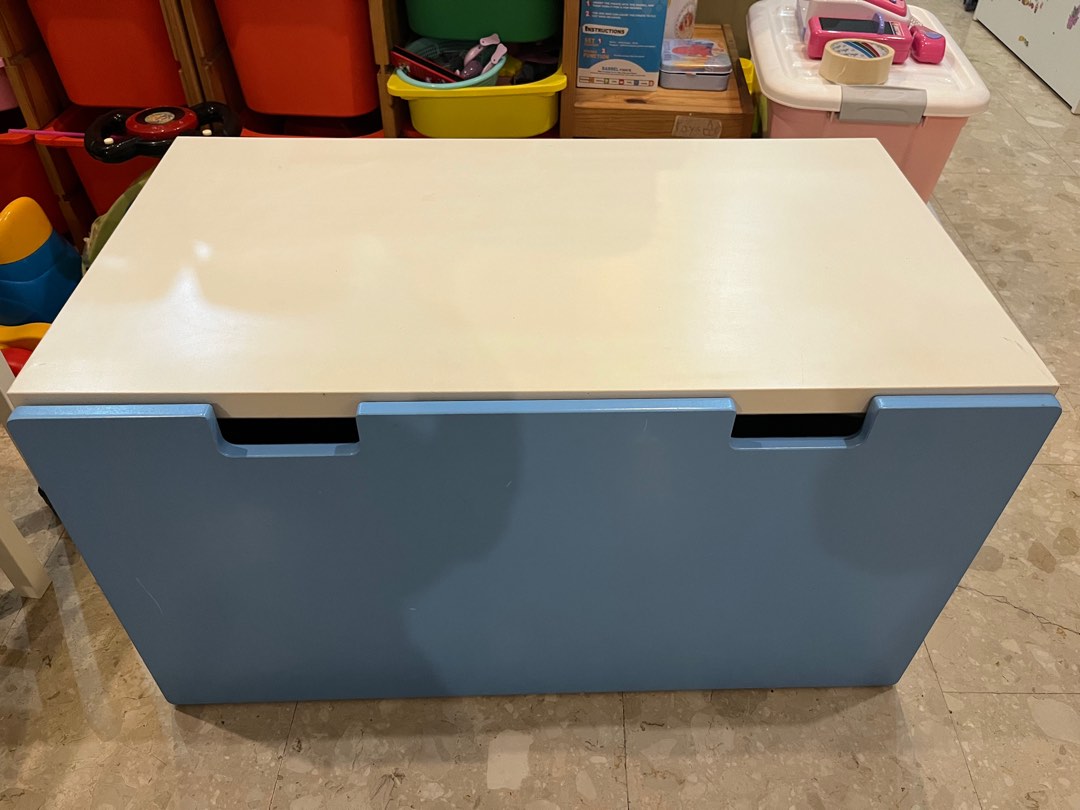Ikea bench toy storage, Furniture & Home Living, Furniture, Shelves