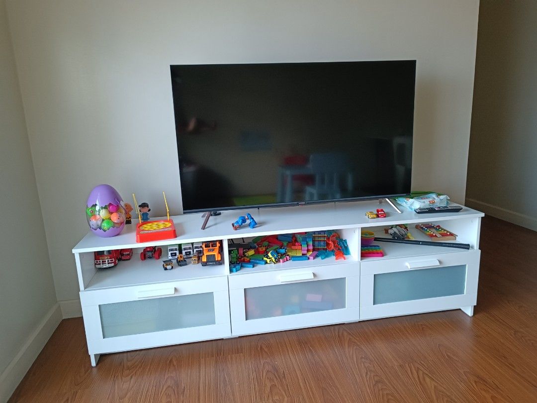 IKEA BRIMNES TV STAND, Furniture & Home Living, Furniture, TV Consoles