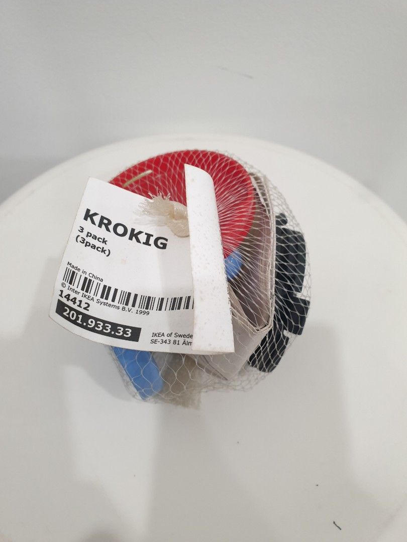 IKEA Krokig Wall Hooks, Fill Set 3, Furniture & Home Living, Home