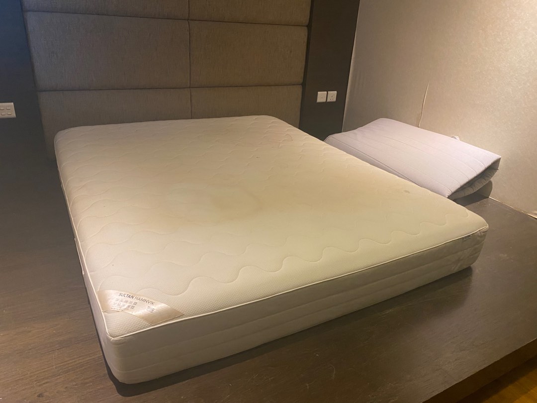 IKEA Sultan Queen Size Foam Mattress, Furniture & Home Living