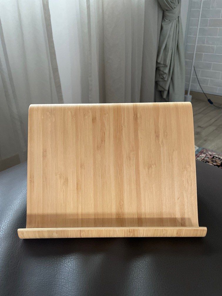 Ikea wooden Ipad stand, Furniture & Home Living, Home Improvement