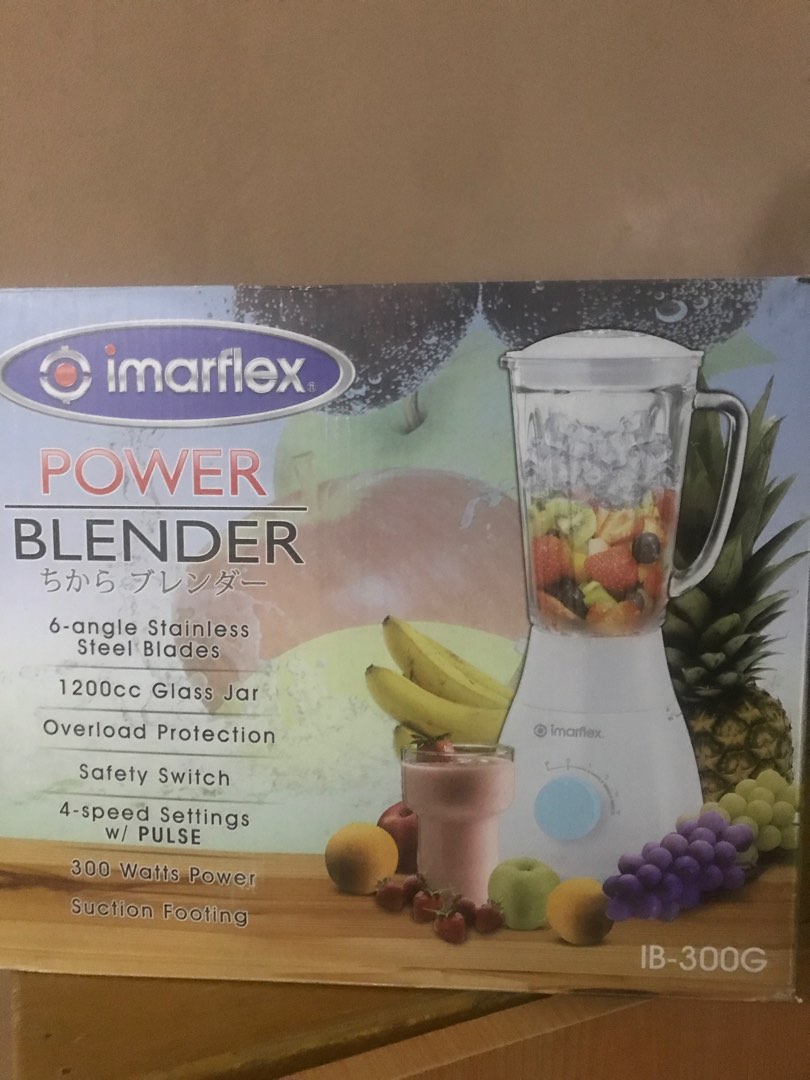 Imarflex Power Blender IB300G on Carousell