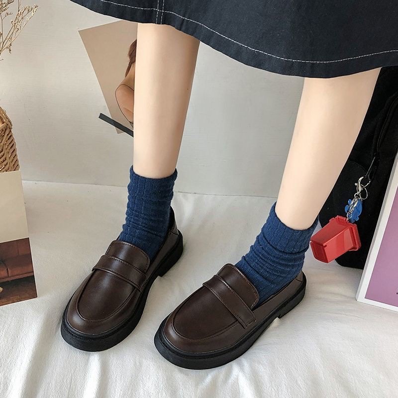 Japanese Loafers, Women's Fashion, Footwear, Loafers on Carousell