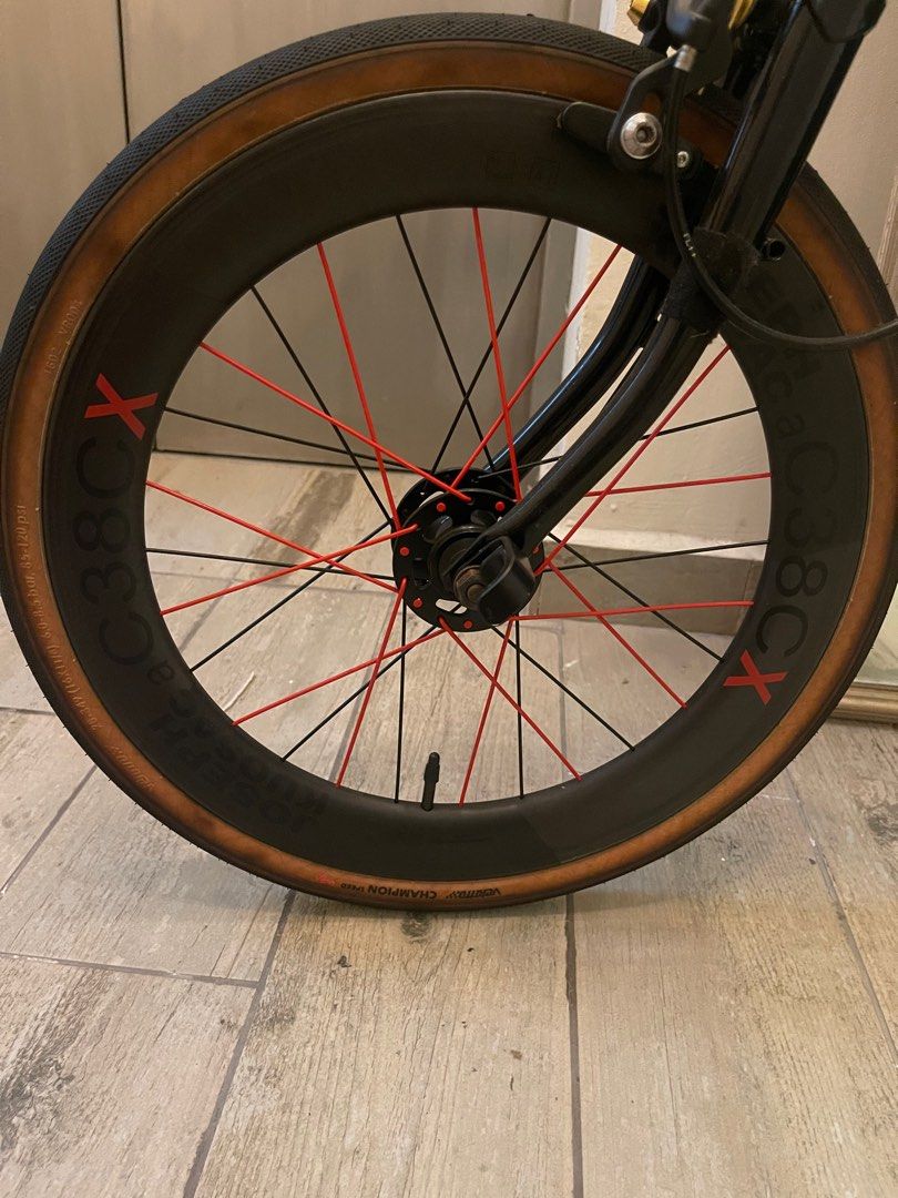 Price drop! Joseph kuosac X Wheelset c38c limited edition! For Brompton