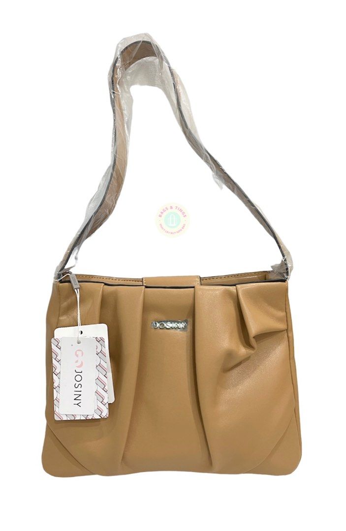 JOSINY SOFT LEATHER SHOULDER BAG (MPO), Women's Fashion, Bags & Wallets ...