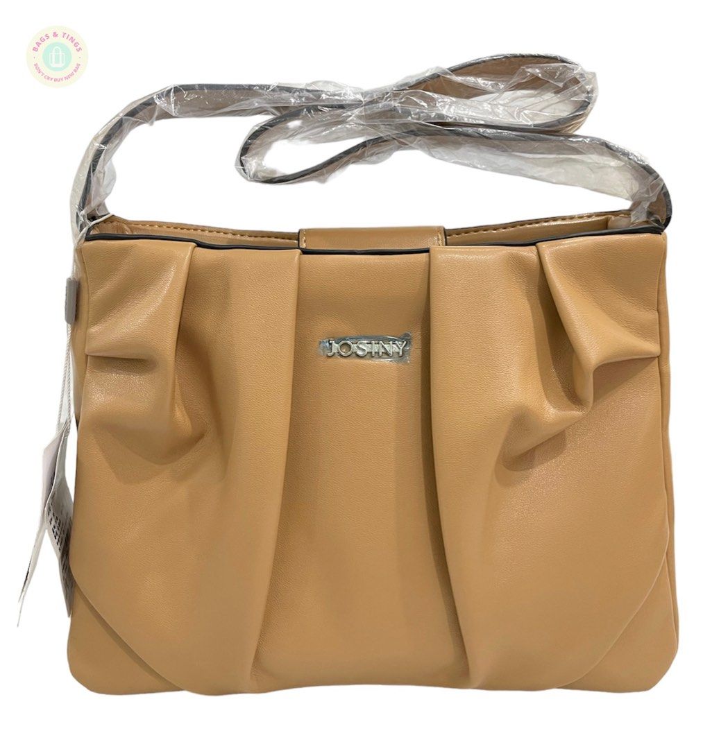 JOSINY SOFT LEATHER SHOULDER BAG (MPO), Women's Fashion, Bags & Wallets ...