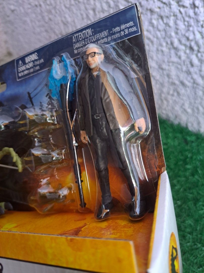Jurassic World Dominion Human & Dino Pack Cowboy Owen & Juvenile Parasaurolophus, Authentieke Actiefiguren, Beweegbare gewrichten, Leeftijden 4 Jaar & Ouder