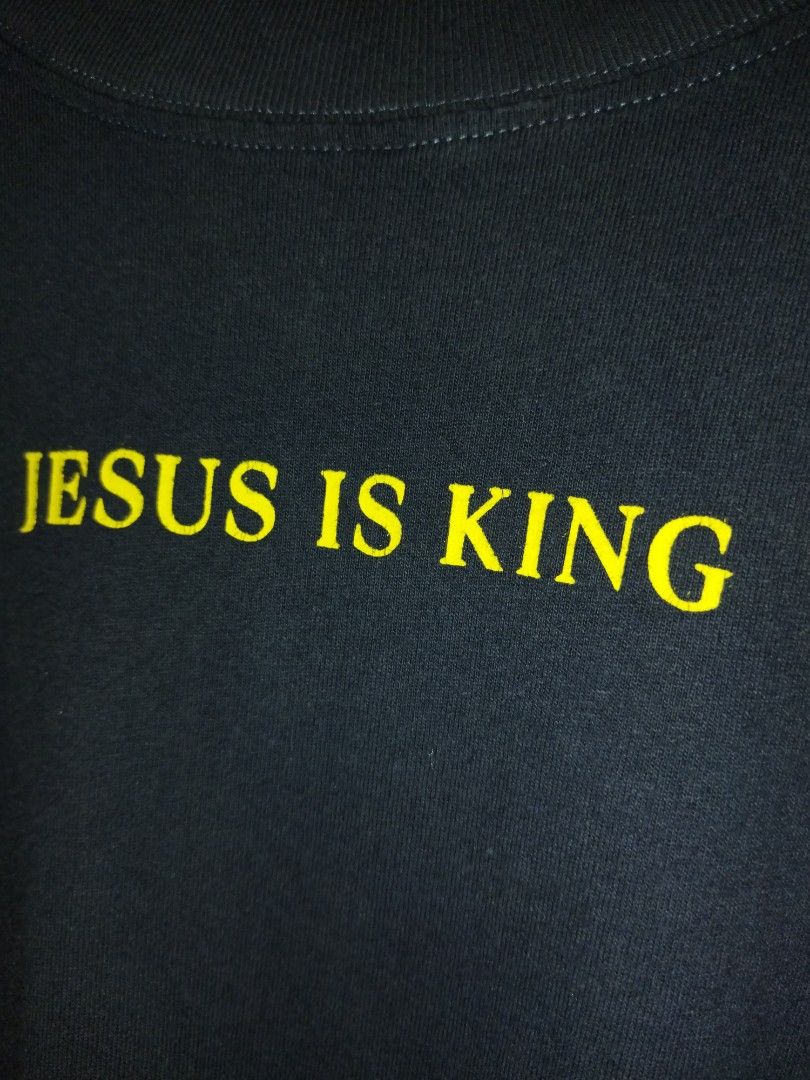 Kanye West " Jesus is King" Merch, Men's Fashion, Tops & Sets, Tshirts