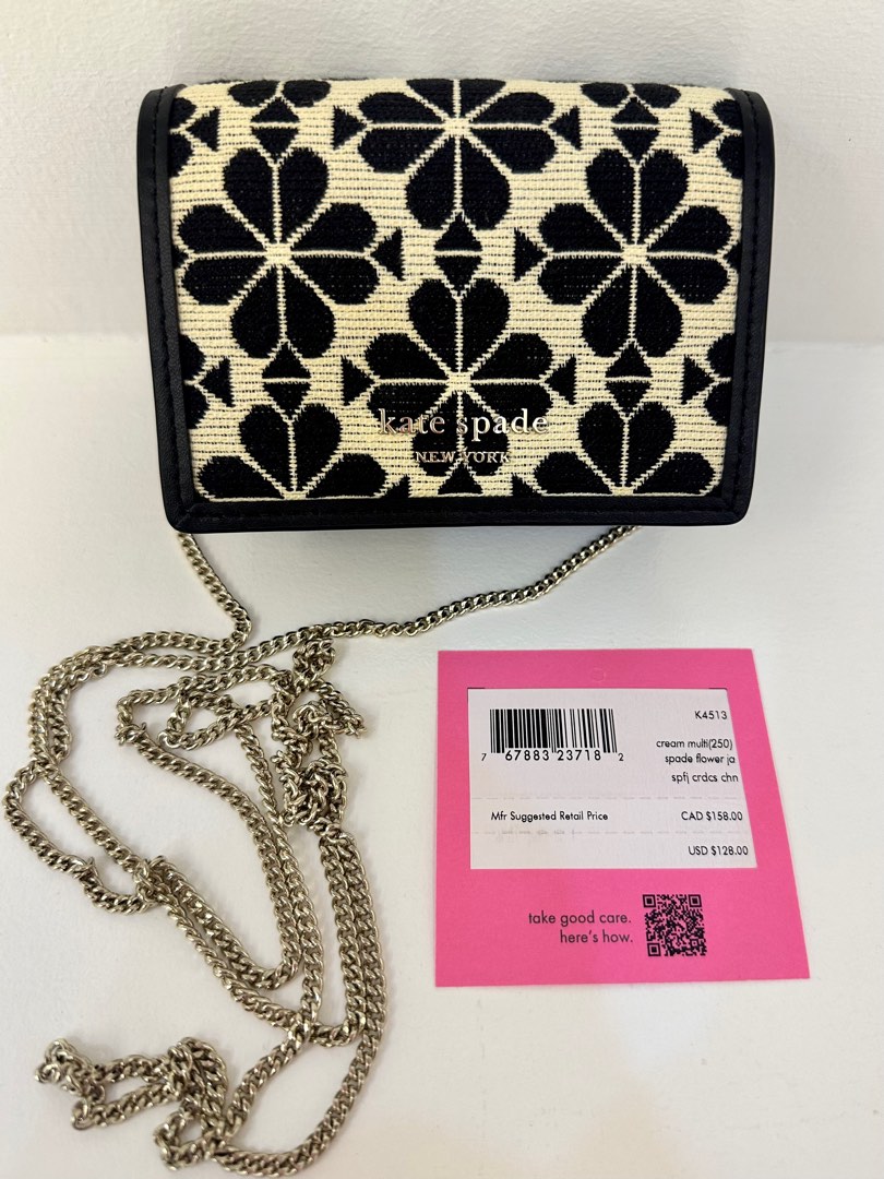 Kate spade mini wallet on chain clearance