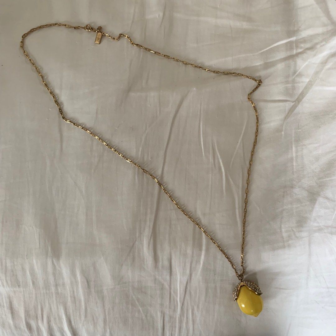 Kate Spade Lemon Necklace