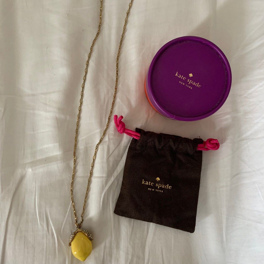 Kate spade top lemon necklace