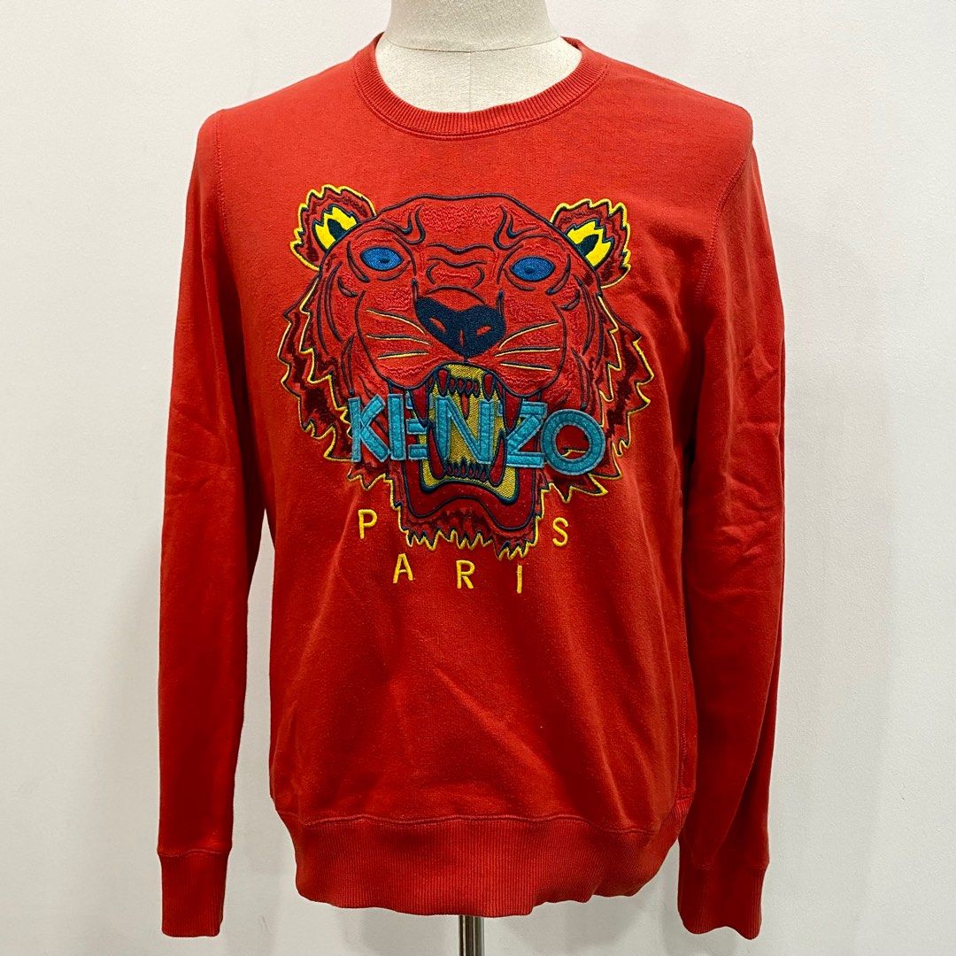 KENZO RED SWEATER 227037279