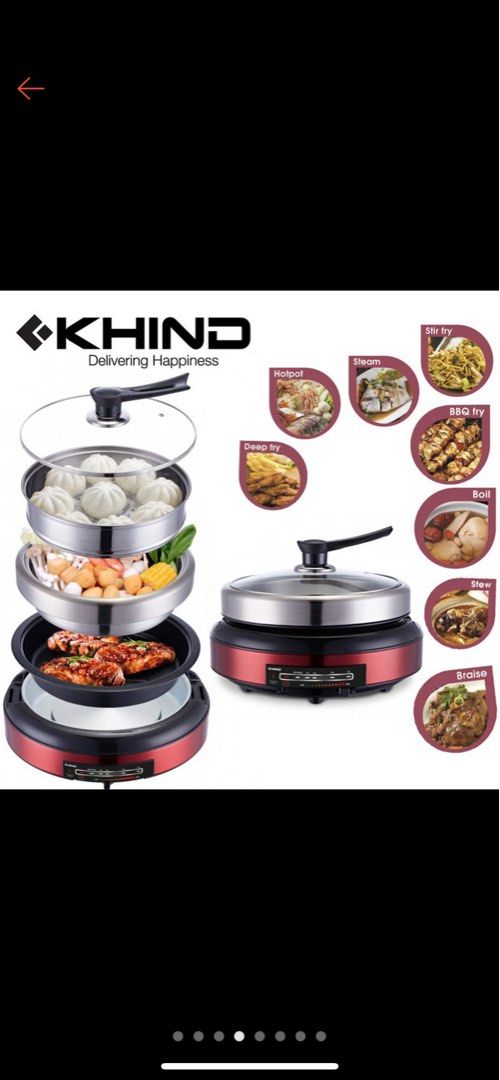 Khind Multi Cooker MC388 8 in 1, TV & Home Appliances, Kitchen