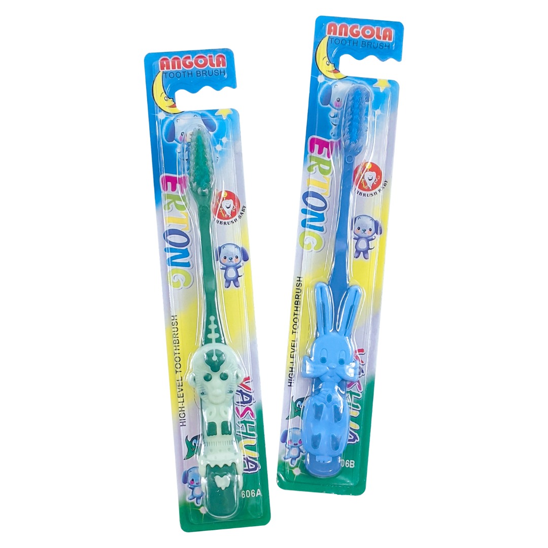 Kiddie Toothbrush Dinosaur Monkey Rabbit Tiger Animal Design Kids ...