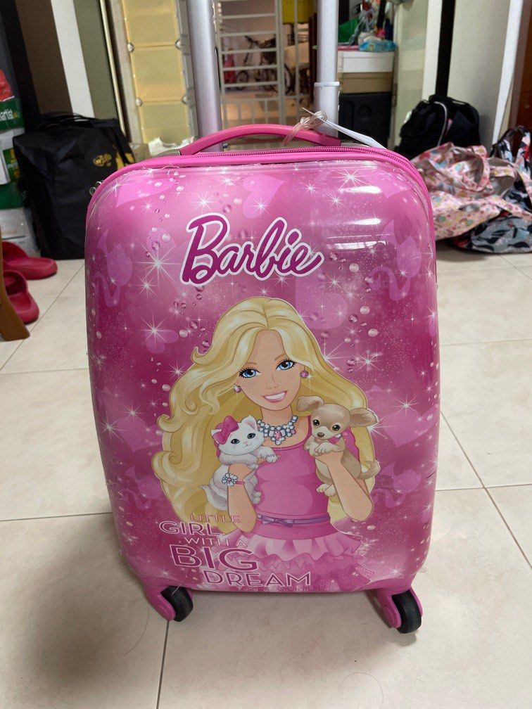 Kids barbie suitcase sales